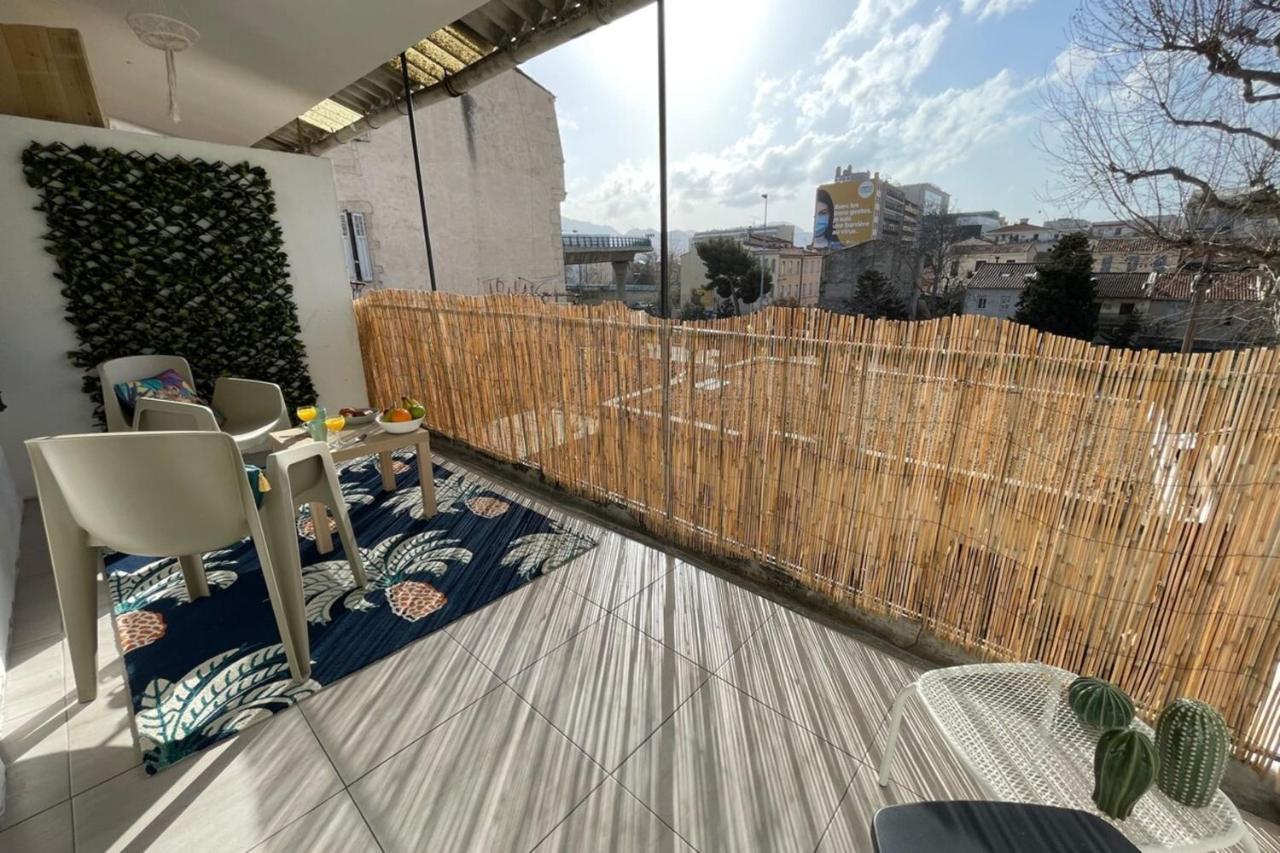 Le Jungle By Anderslocationterrassewifi-Netflix Lägenhet Marseille Exteriör bild