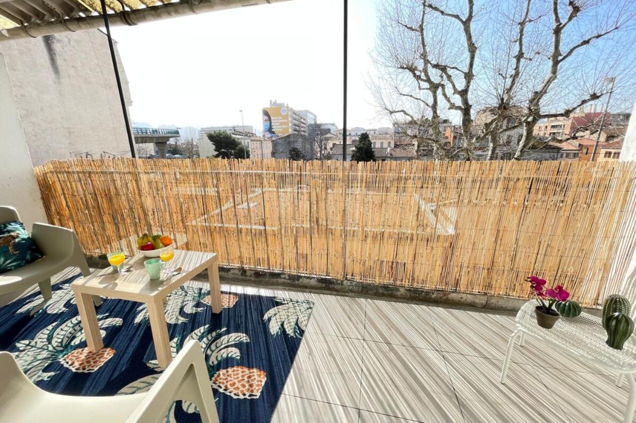 Le Jungle By Anderslocationterrassewifi-Netflix Lägenhet Marseille Exteriör bild
